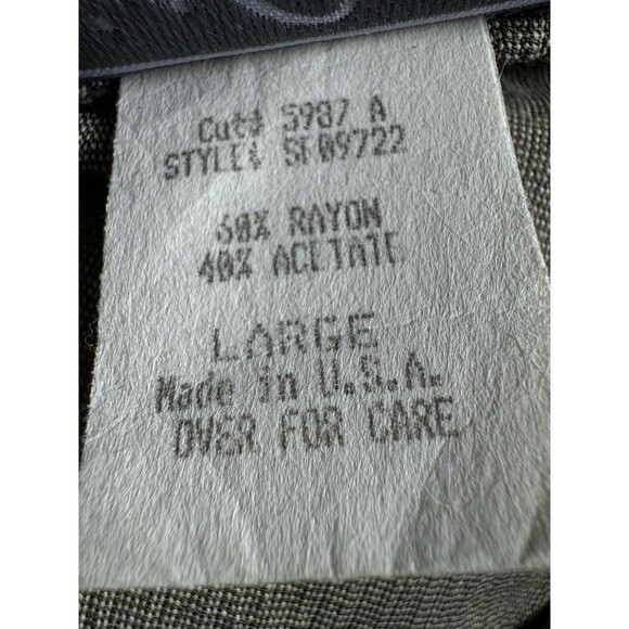 VTG 80s Office Lady Saint Germain Paris Sz L  Grandma Meet CottageCore DeadStock - Picture 4 of 9